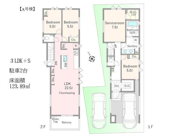 A号棟　間取図