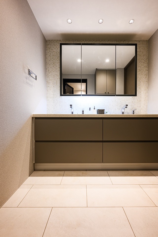 １階洗面化粧台２ボール