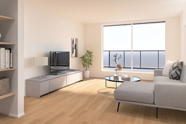 リビング完成予想パース