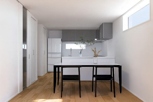 ダイニング完成予想パース