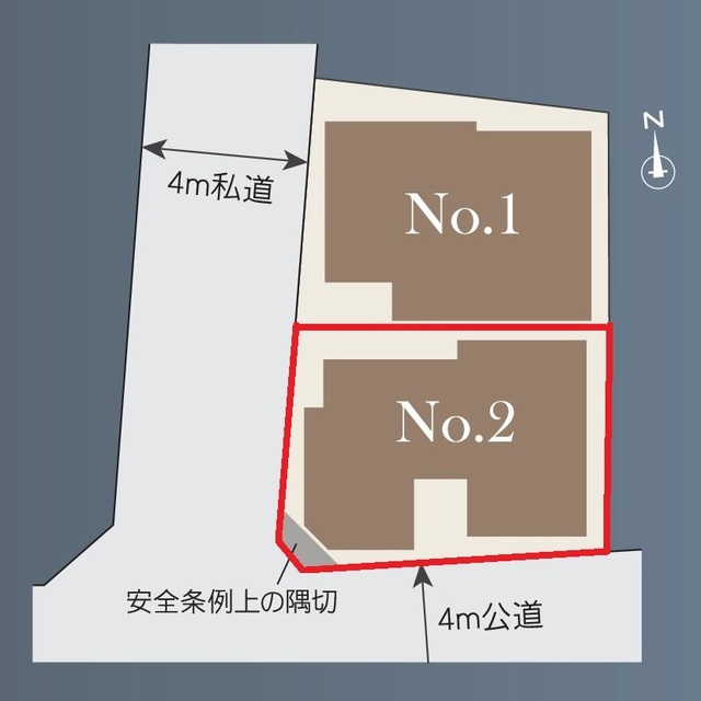 ２号棟区画図
